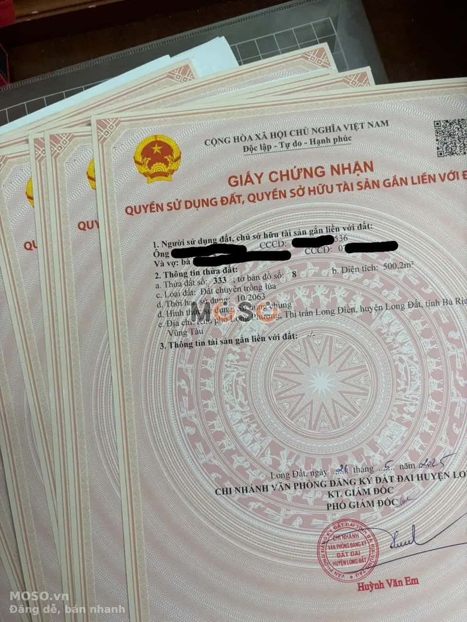 Bán đất Không Huyện Long Đất, BRVT – giá 8.9 tỷ - ảnh 1