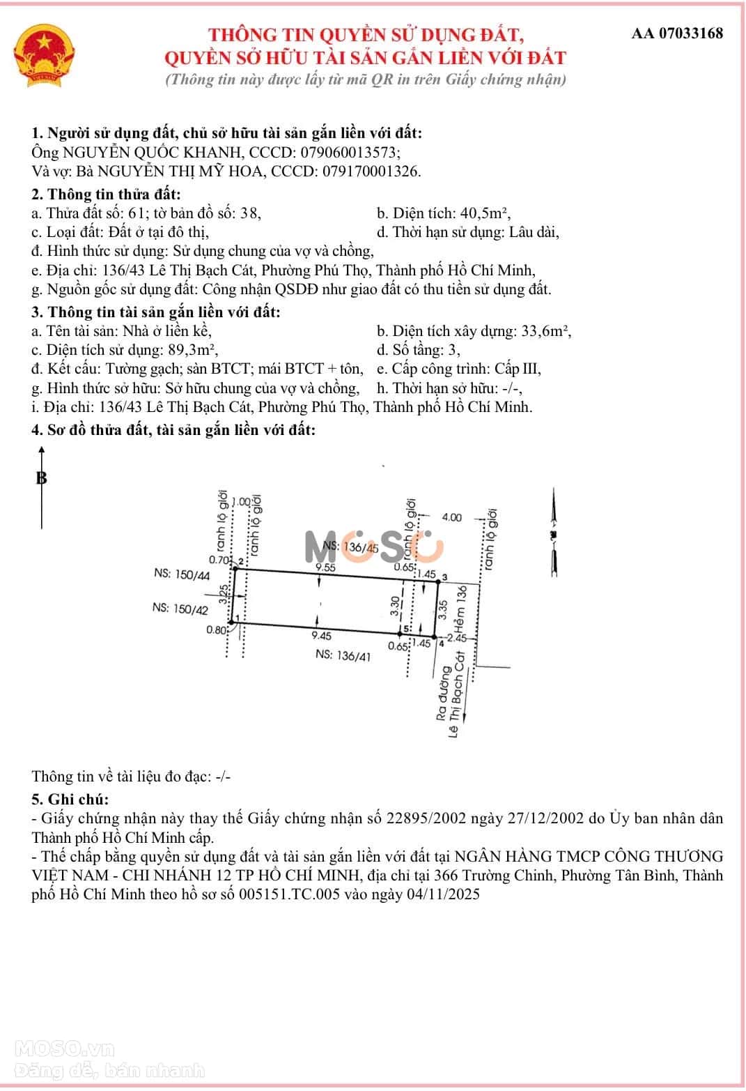 Bán nhà hẻm Lê Thị Bạch Cát Quận 11, TP.HCM – 3 phòng ngủ, giá 6 tỷ - ảnh 10