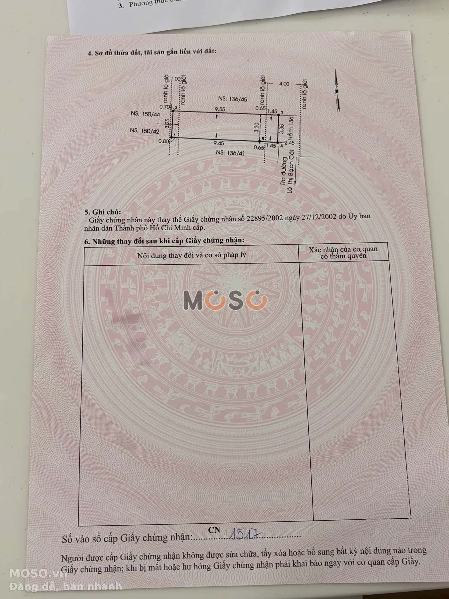 Bán nhà hẻm Lê Thị Bạch Cát Quận 11, TP.HCM – 3 phòng ngủ, giá 6 tỷ - ảnh 9