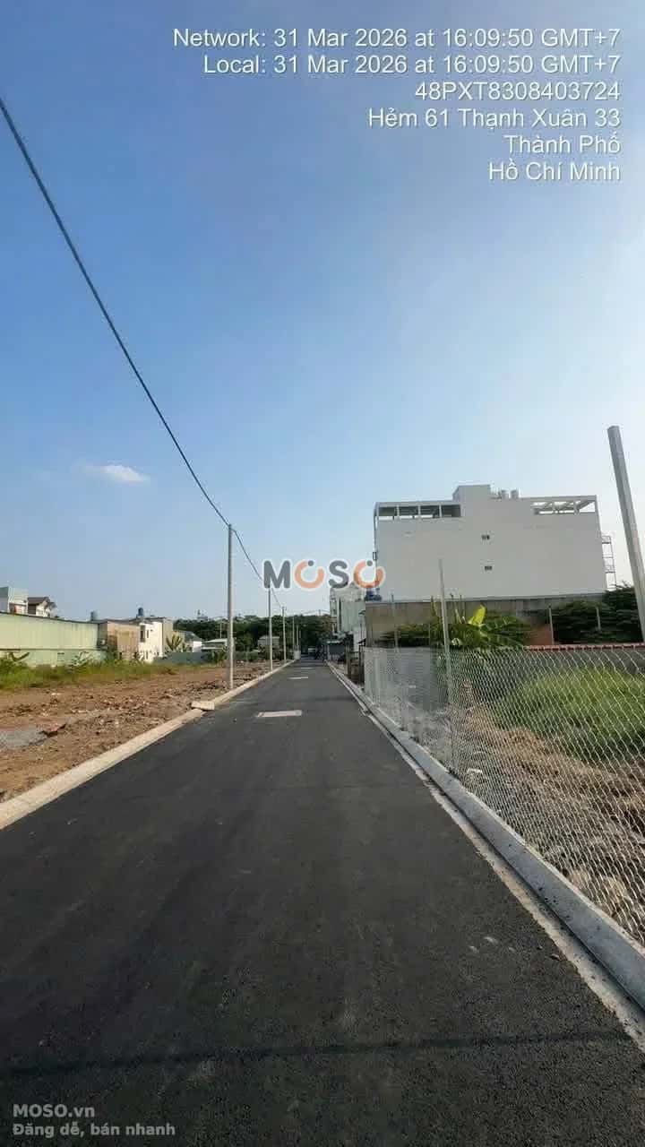 Bán đất hẻm 61 Thạnh Xuân 33 Quận 12, TP.HCM – giá 4.4 tỷ - ảnh 2