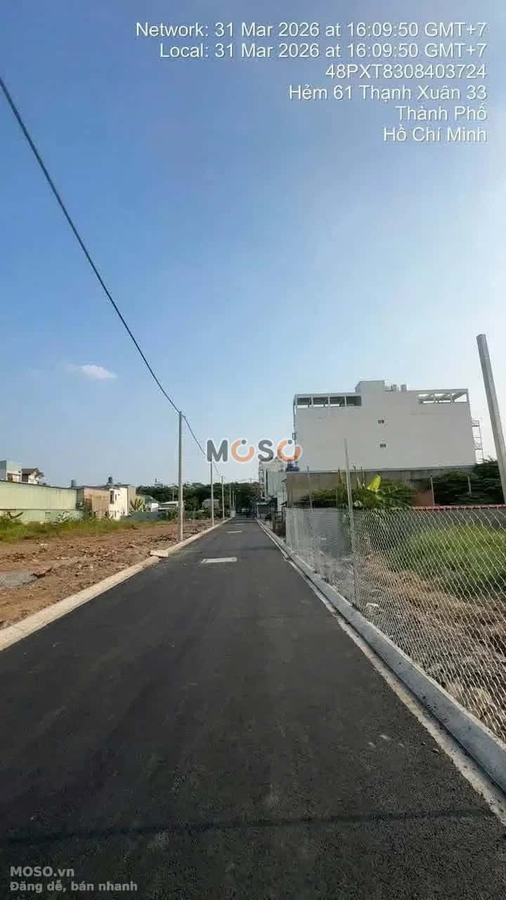 Bán đất hẻm 61 Thạnh Xuân 33 Quận 12, TP.HCM – giá 4.4 tỷ - ảnh 2