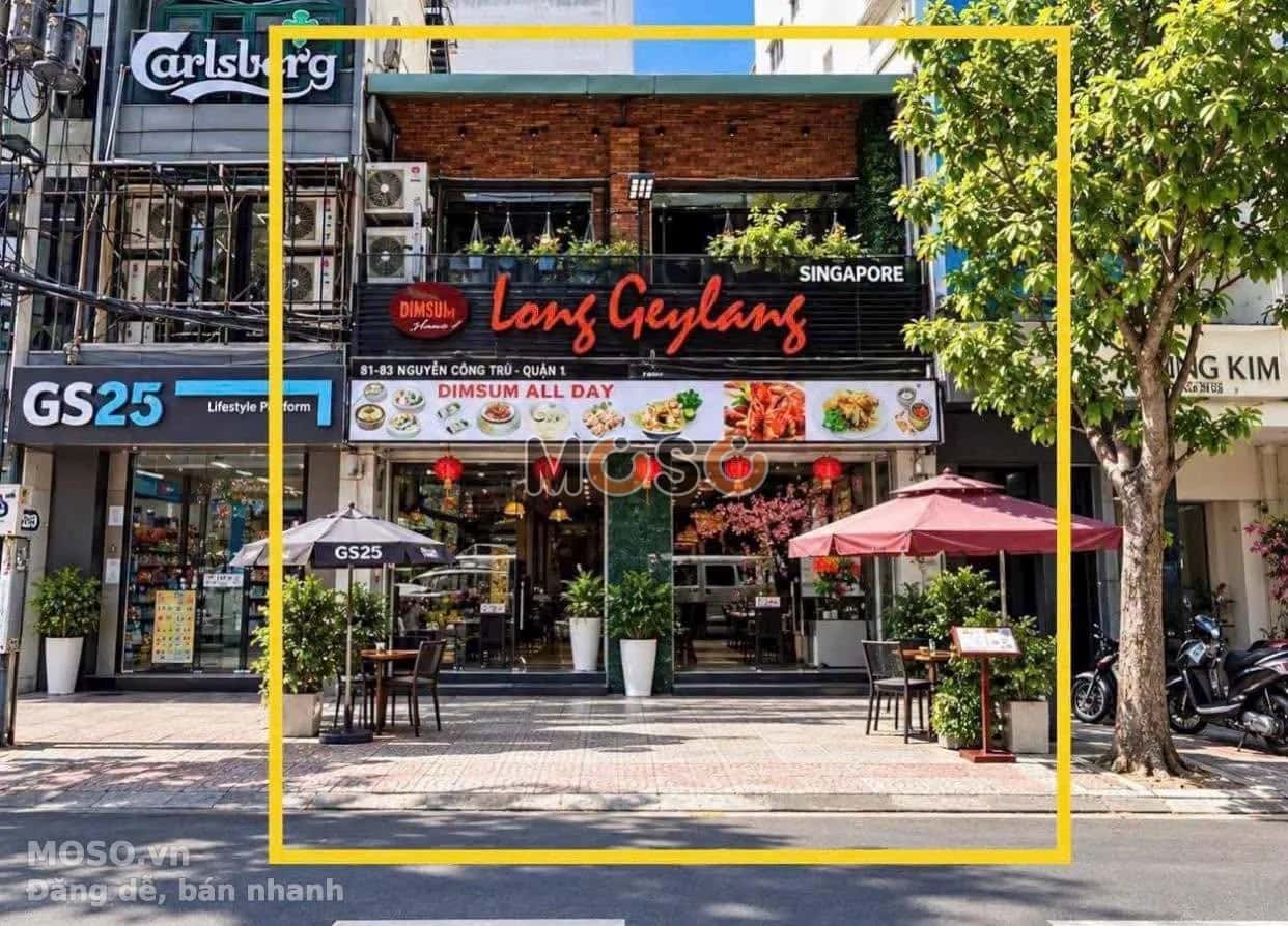 Bán nhà mặt tiền Nguyễn Công Trứ Quận 1, TP.HCM – 1 phòng ngủ, giá 135 tỷ - ảnh 1