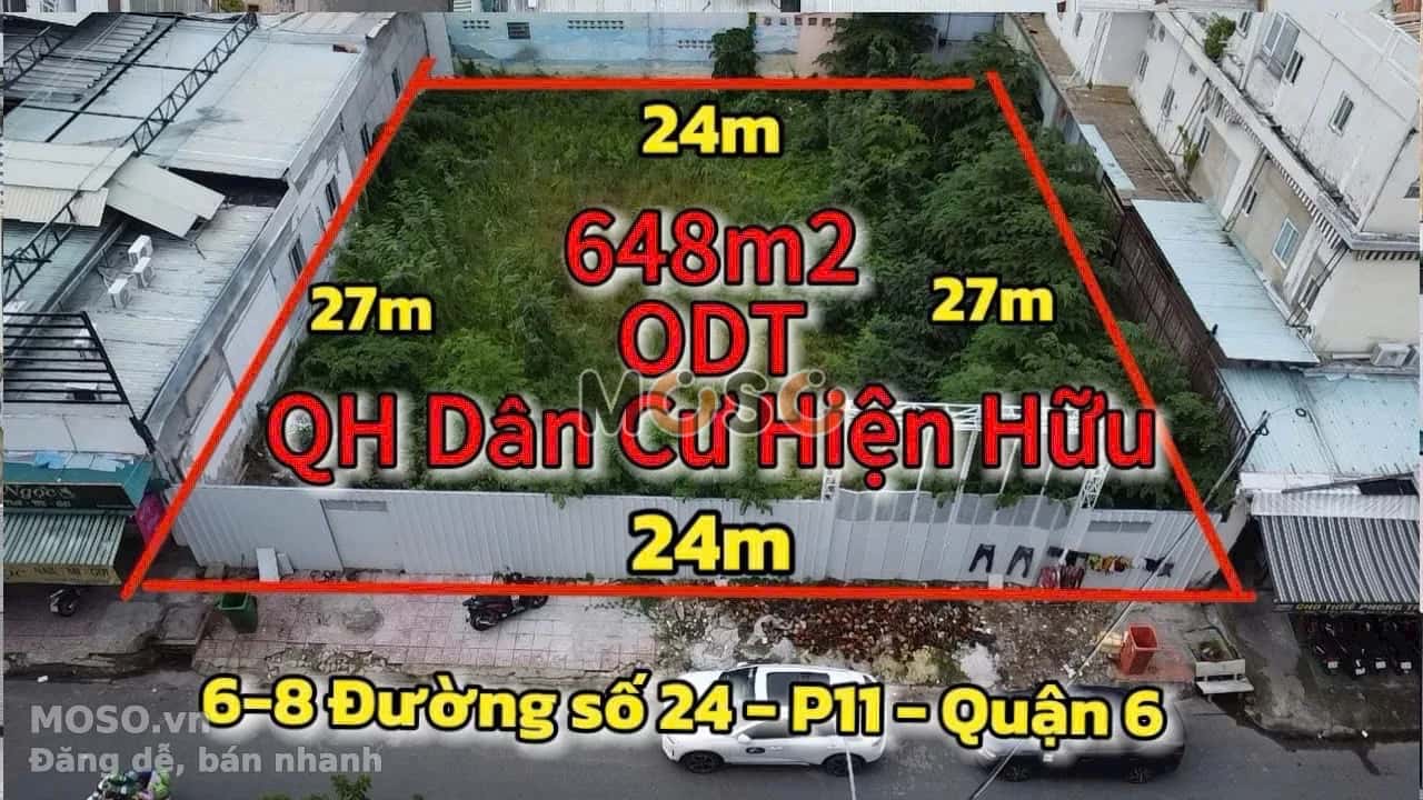 Bán nhà mặt tiền Đường Số 24 Quận 6, TP.HCM – giá 97 tỷ - ảnh 2