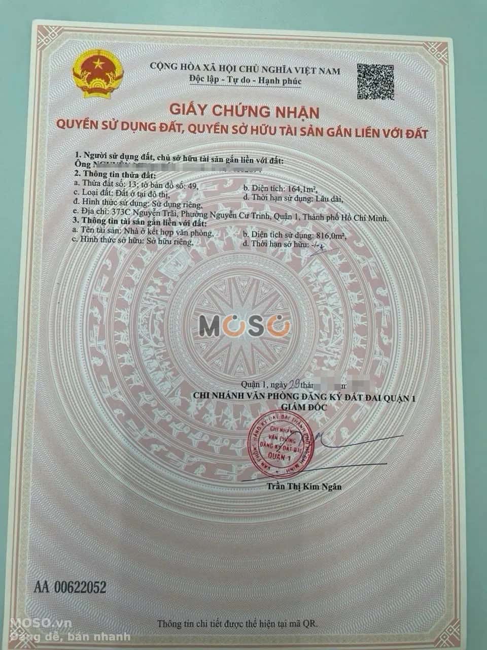 Bán nhà mặt tiền Nguyễn Trãi Quận 1, TP.HCM – giá 110 tỷ - ảnh 4