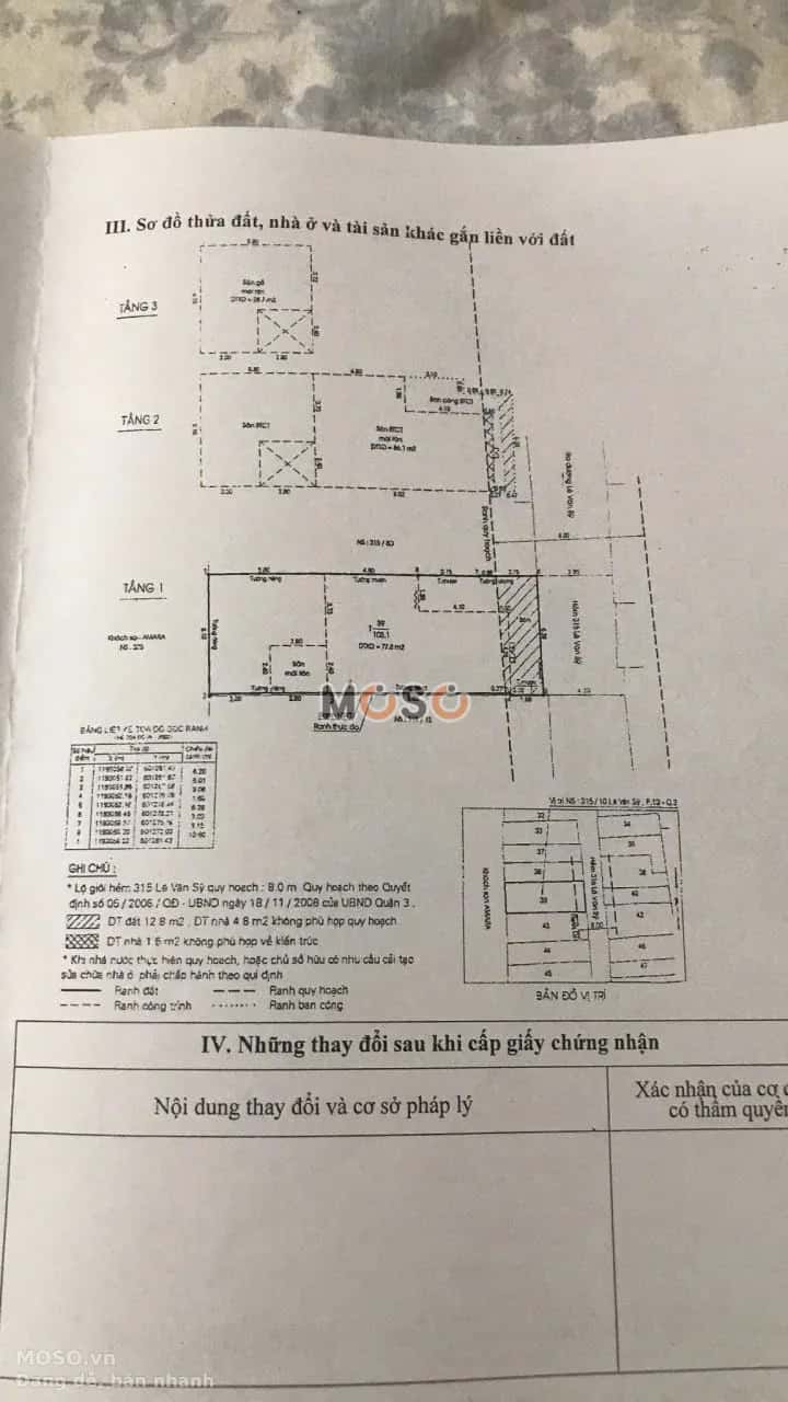 Bán nhà hẻm Lê Văn Sỹ Quận 3, TP.HCM – giá 28 tỷ - ảnh 2