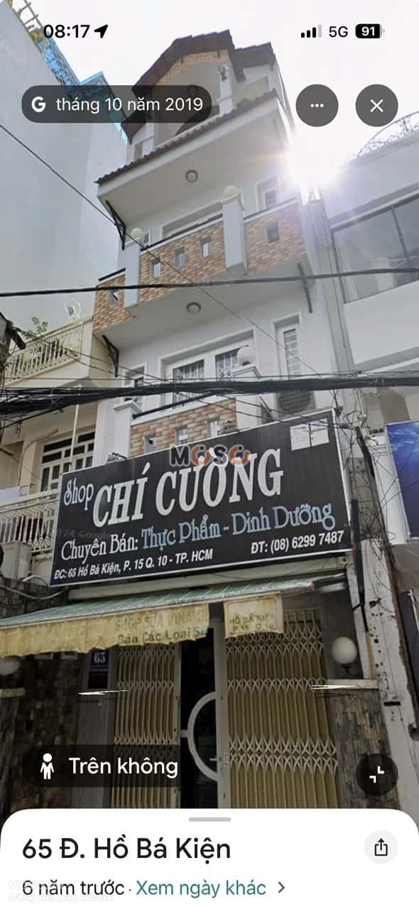 Bán nhà mặt tiền Hồ Bá Kiện Quận 10, TP.HCM – giá 20 tỷ - ảnh 1