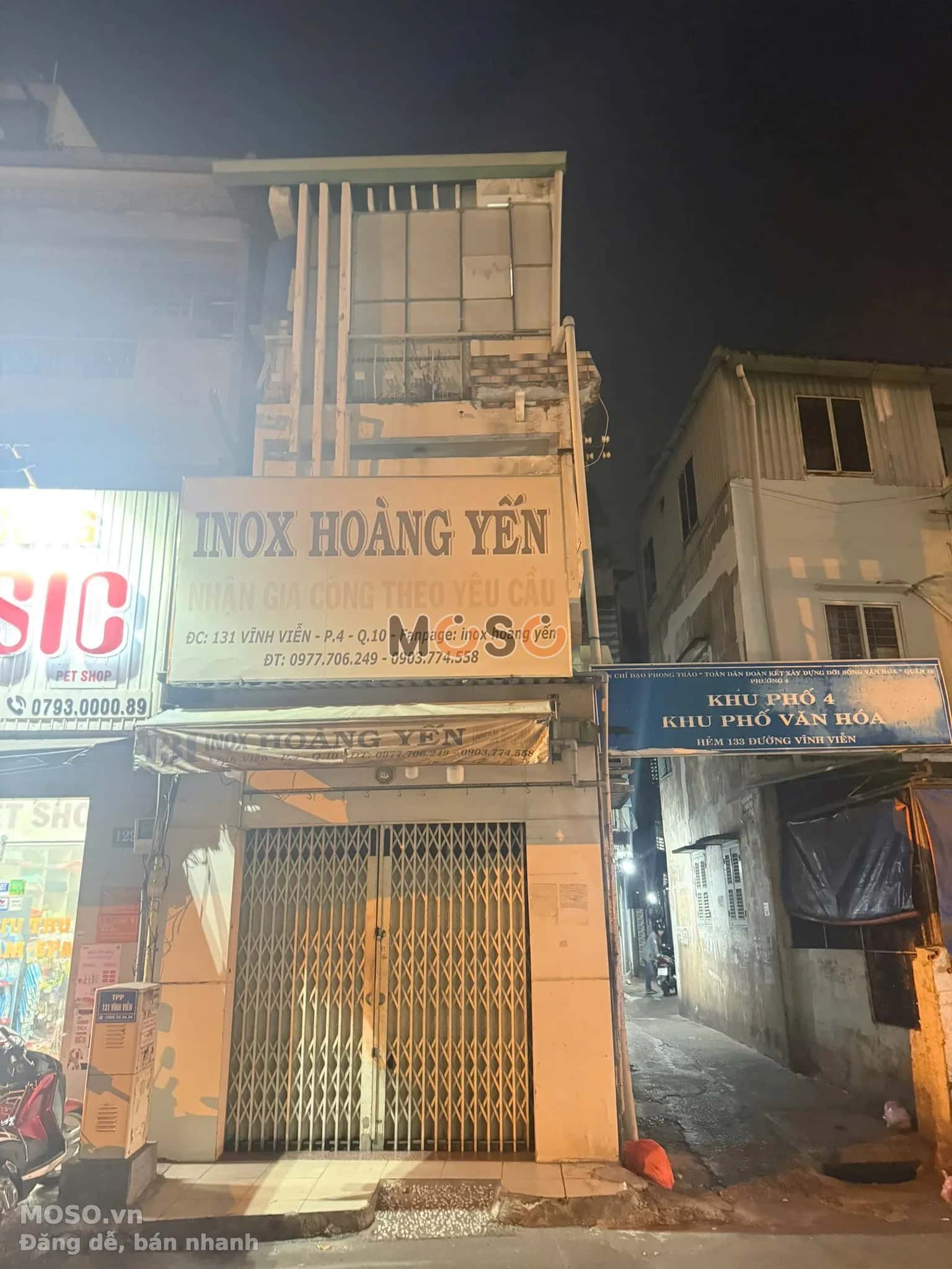 Bán nhà mặt tiền Vĩnh Viễn Quận 10, TP.HCM – giá 7.8 tỷ - ảnh 1