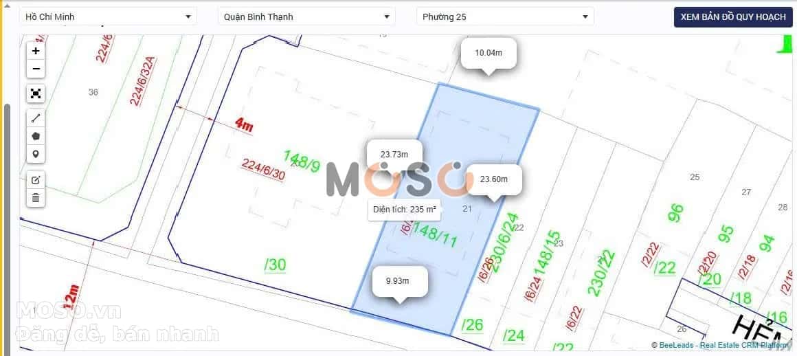 Bán nhà mặt tiền Ung Văn Khiêm Quận Bình Thạnh, TP.HCM – giá 37 tỷ - ảnh 2