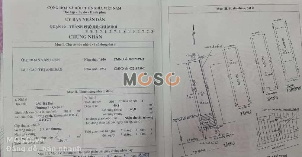 Bán nhà mặt tiền Bà Hạt Quận 10, TP.HCM – giá 19 tỷ - ảnh 5
