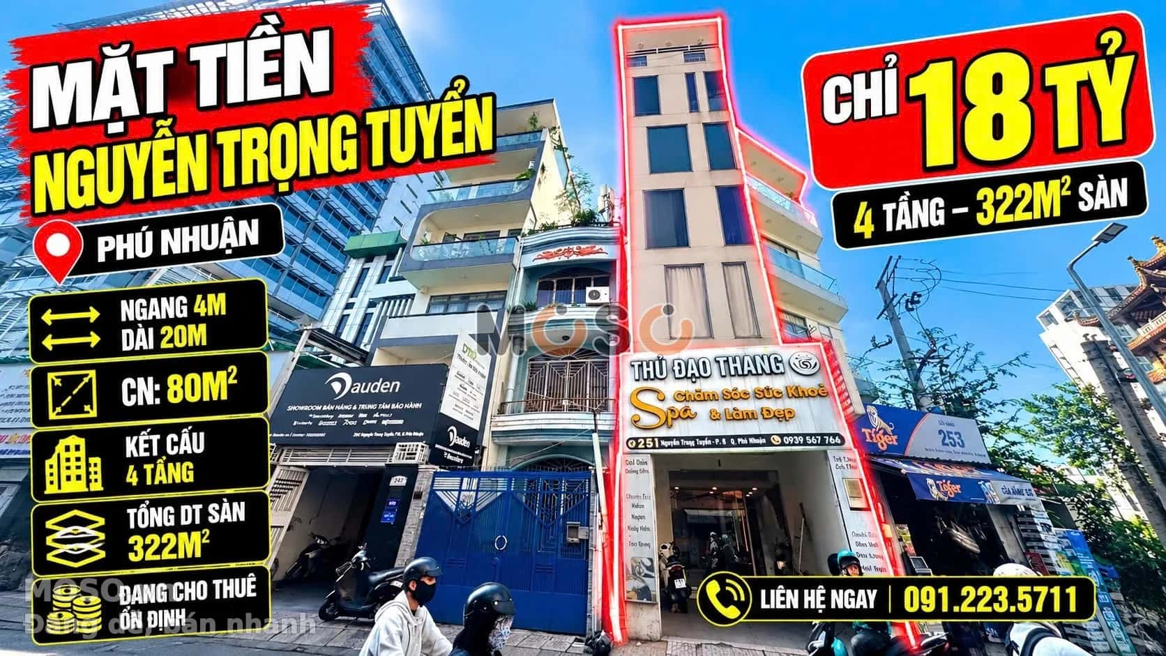 Bán nhà mặt tiền Nguyễn Trọng Tuyển Quận Phú Nhuận, TP.HCM – giá 18 tỷ - ảnh 1