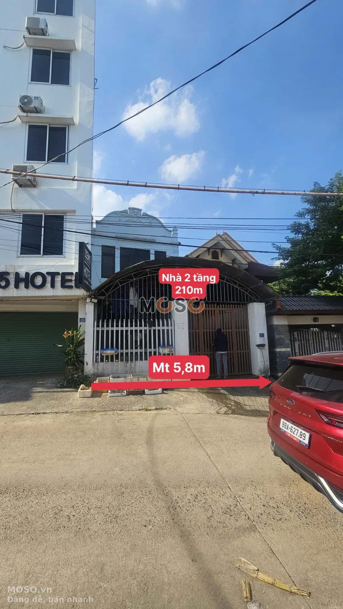 Bán nhà hẻm Nguyễn Tất Thành Thành phố Vĩnh Yên, Vĩnh Phúc – 3 phòng ngủ, giá 5.2 tỷ - ảnh 1