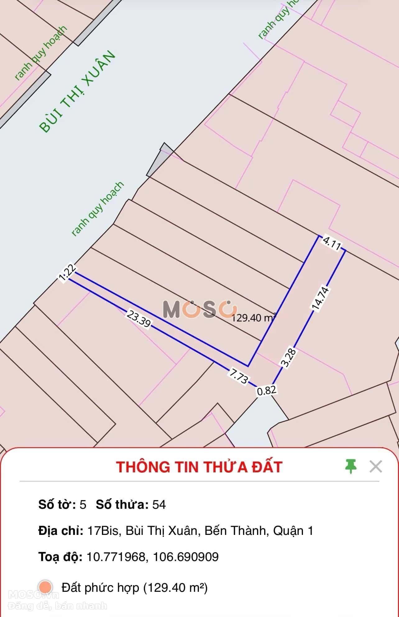 Bán nhà hẻm Bùi Thị Xuân Quận 1, TP.HCM – giá 18 tỷ - ảnh 1