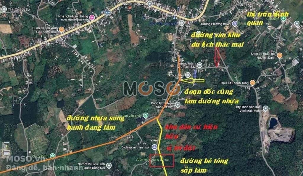Bán đất ấp 5, nhánh đường QL20 Huyện Định Quán, Đồng Nai – giá 595 triệu - ảnh 3
