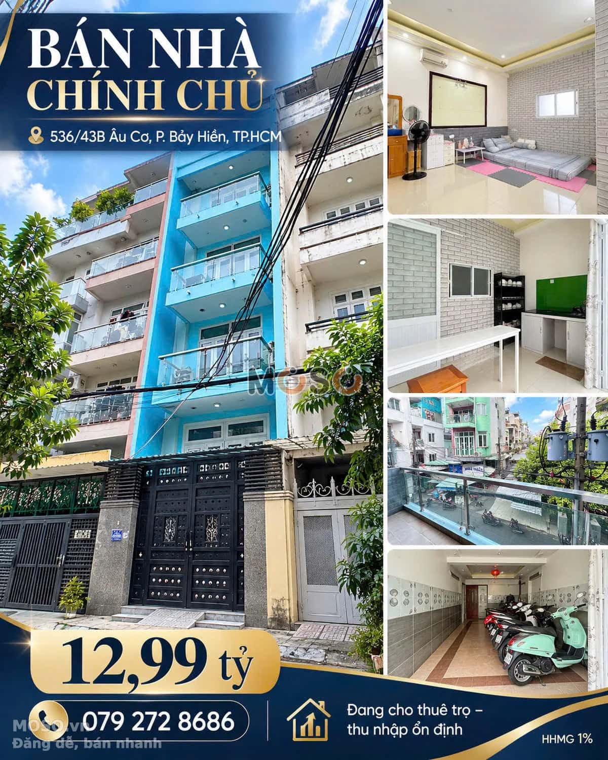 Bán nhà mặt tiền Âu Cơ Quận Tân Bình, TP.HCM – giá 13 tỷ - ảnh 10