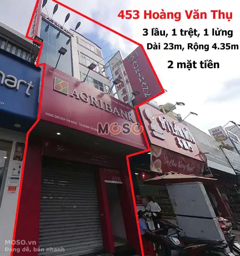 Bán nhà mặt tiền Hoàng Văn Thụ Quận Tân Bình, TP.HCM – giá 30 tỷ - ảnh 1