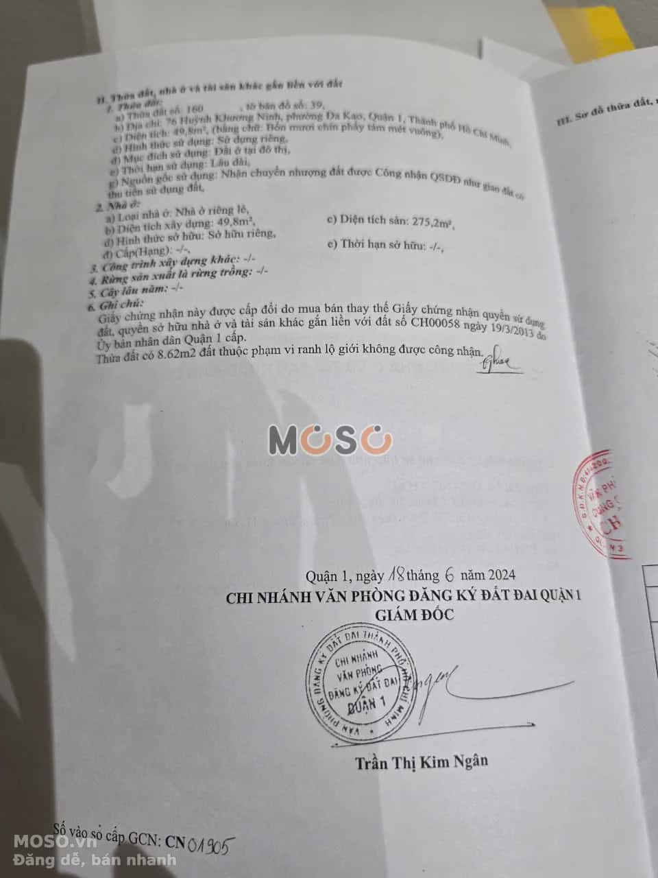 Bán nhà mặt tiền Huỳnh Khương Ninh Quận 1, TP.HCM – giá 55 tỷ - ảnh 7