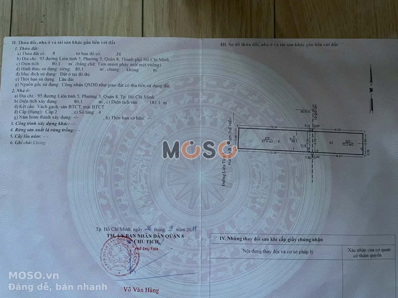 Bán nhà mặt tiền Liên Tỉnh 5 Quận 8, TP.HCM – giá 14 tỷ - ảnh 1