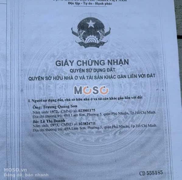 Bán nhà mặt tiền Lam Sơn Quận Phú Nhuận, TP.HCM – giá 85 tỷ - ảnh 4