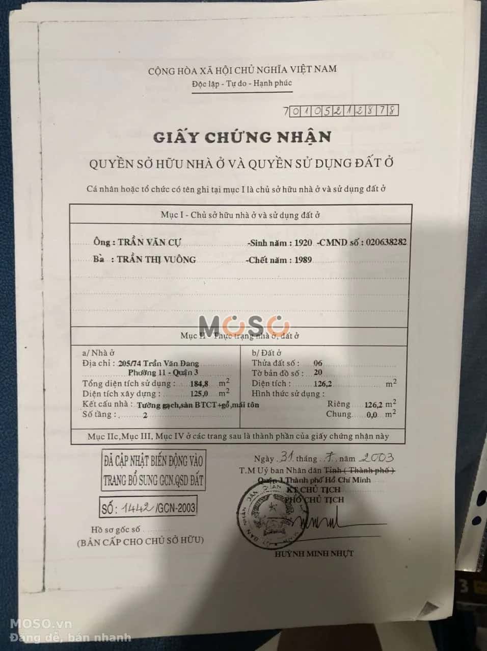 Bán nhà hẻm Trần Văn Đang Quận 3, TP.HCM – giá 25.2 tỷ - ảnh 5