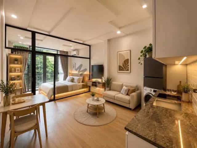 Căn hộ 50 m² · 1 PN · Đường Vườn Lài