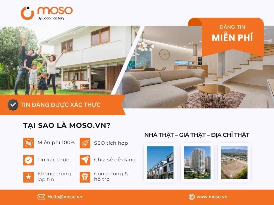MOSO.vn Nhà Thật – Giá Thật – Địa Chỉ Thật