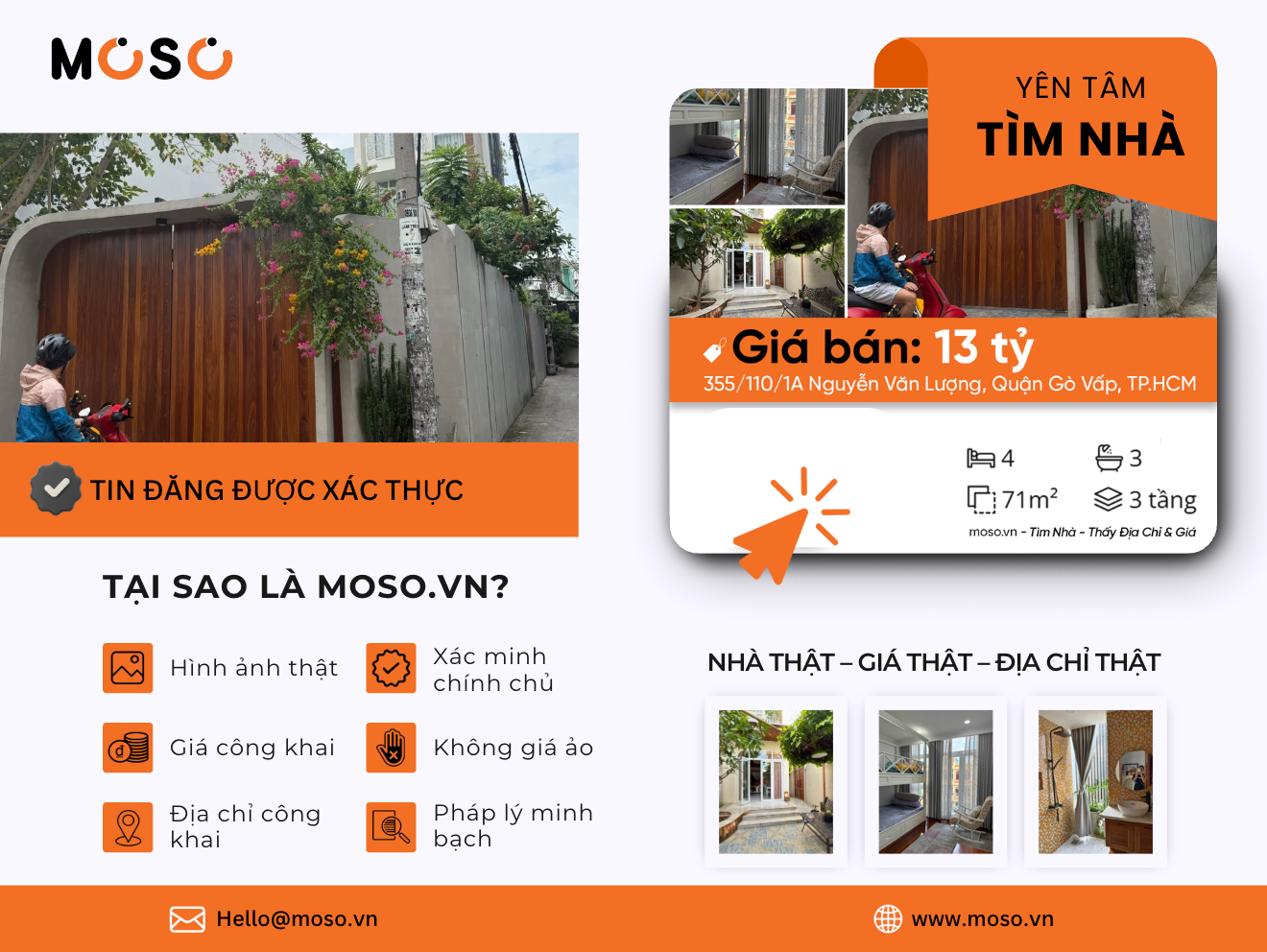 MOSO - Giải pháp cho minh bạch BĐS