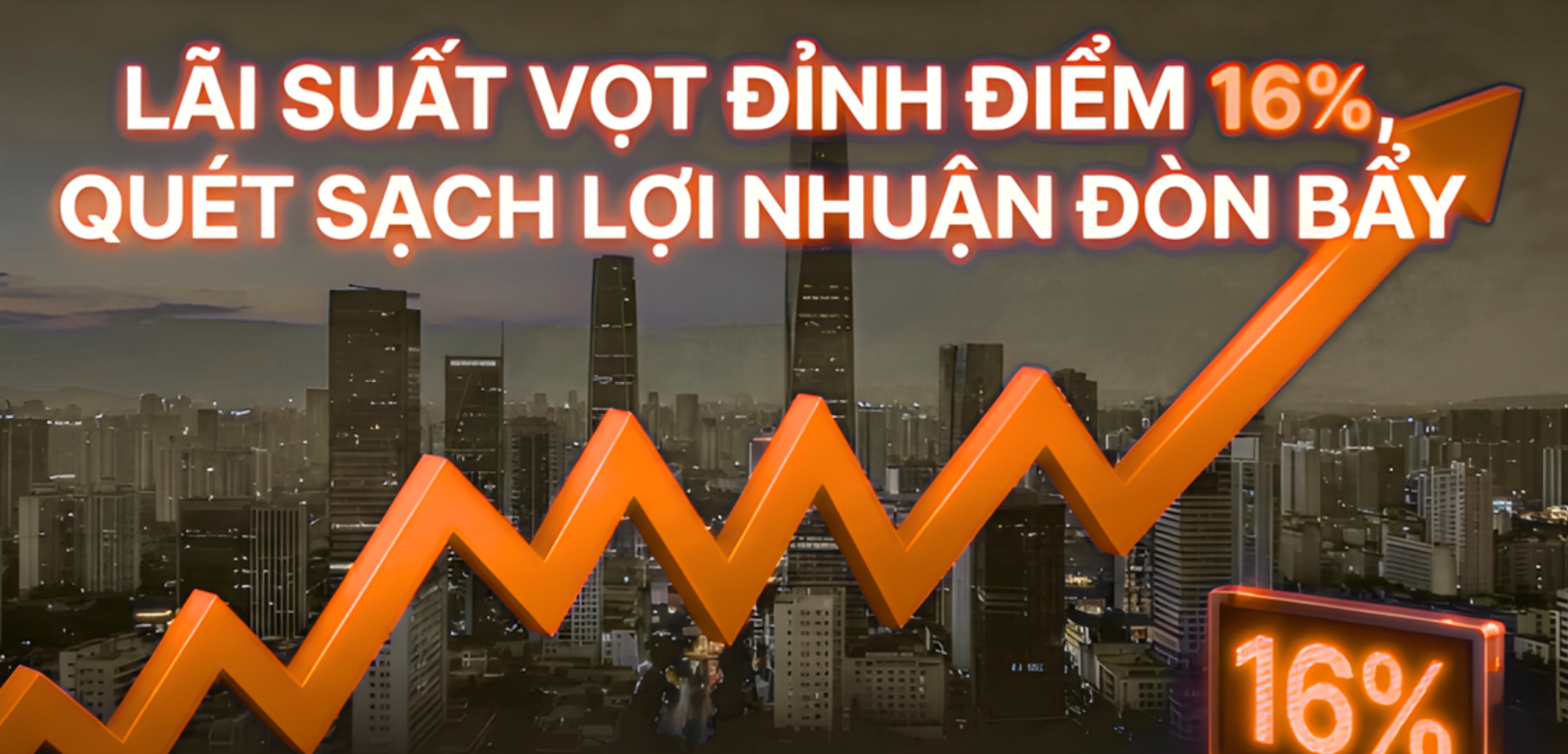 Lãi suất vay mua nhà lên đến 16%