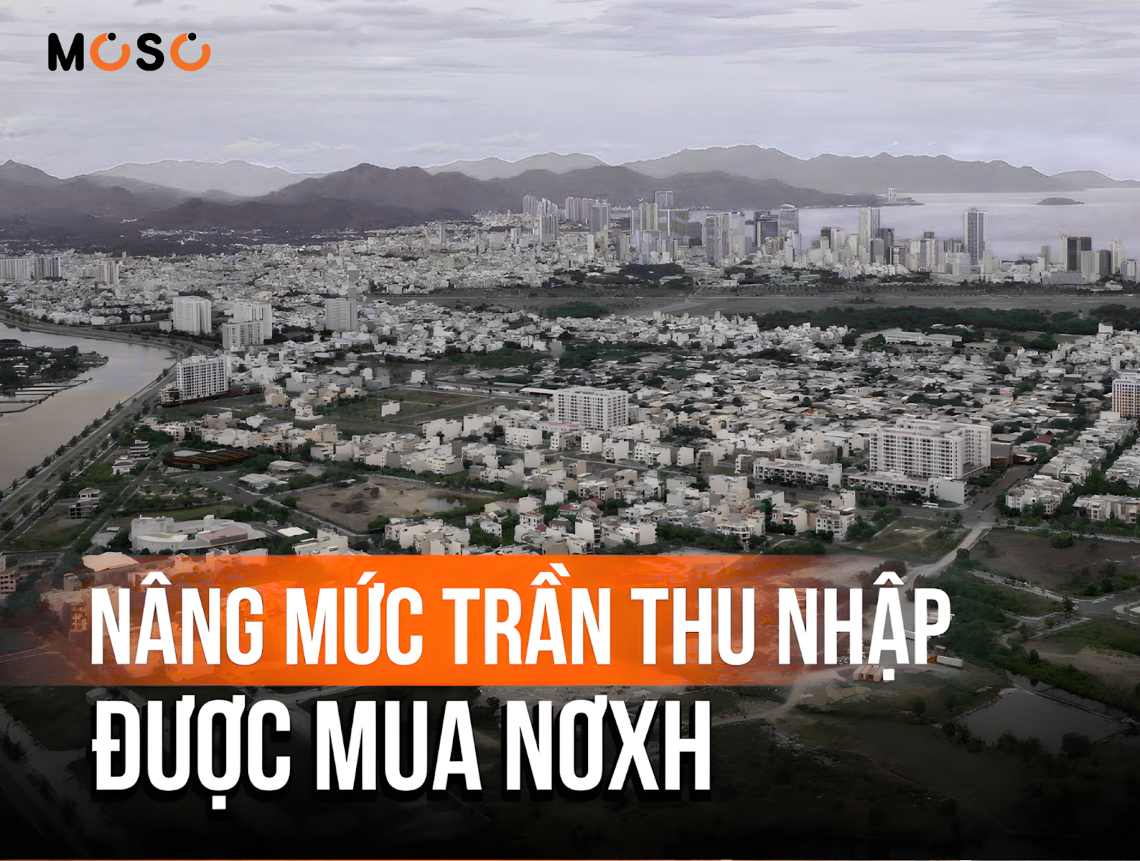 Đề xuất nâng mức trần thu nhập được mua NOXH