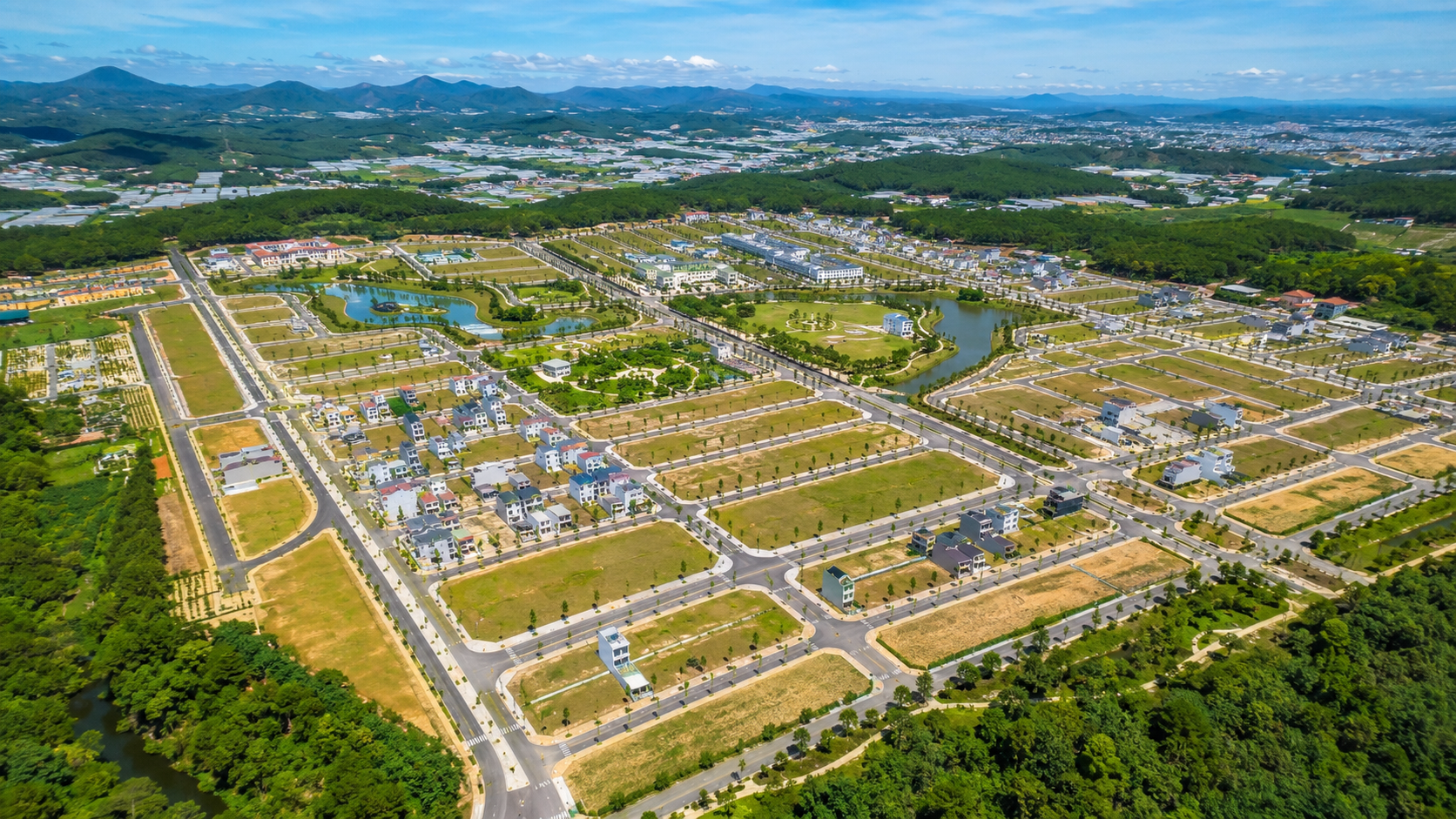 Phối cảnh các dự án đô thị mới Lâm Đồng 2026