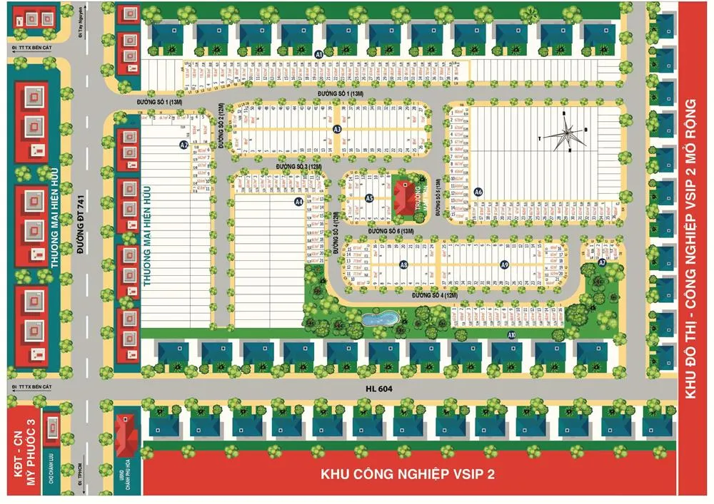 Bến Cát City Zone