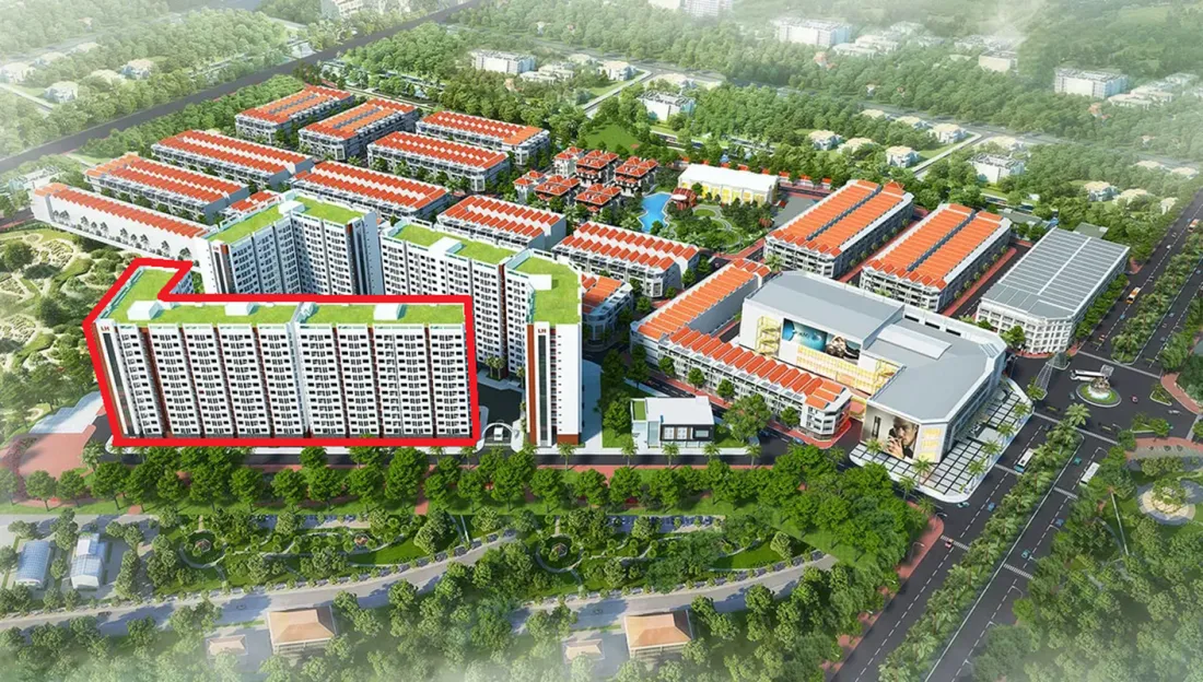 Tòa CT3 – Chung cư Lạc Hồng Phúc