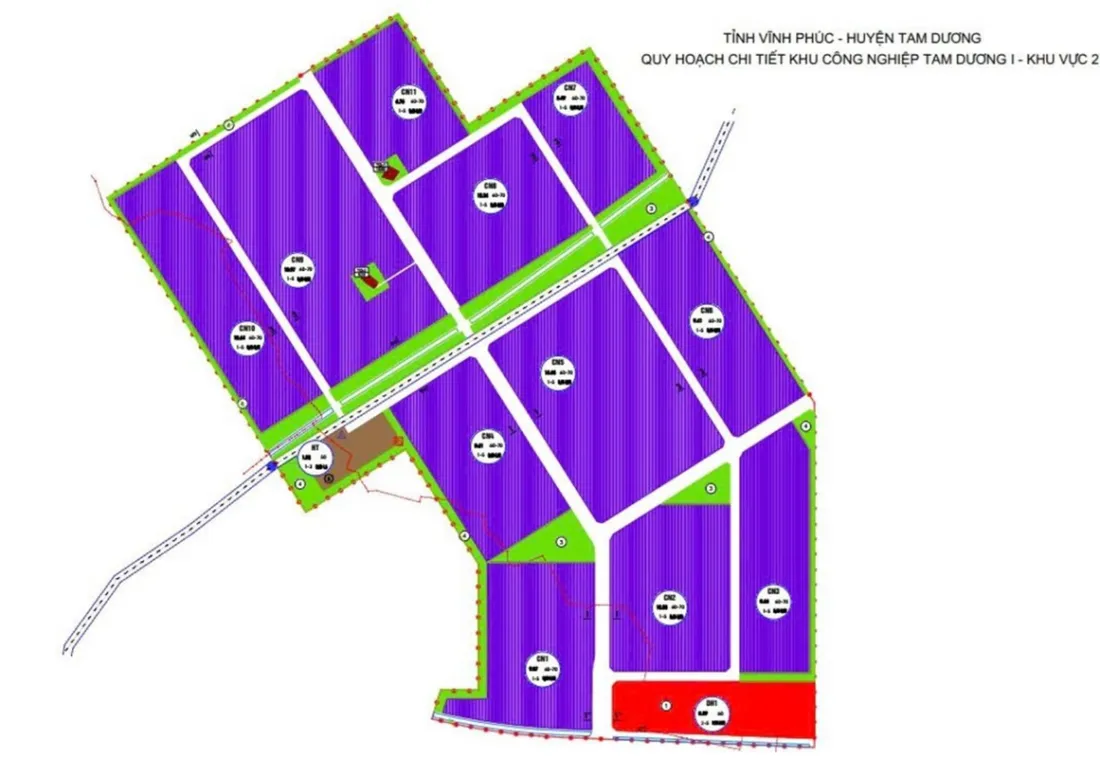 Khu công nghiệp Tam Dương 1 – khu vực 2
