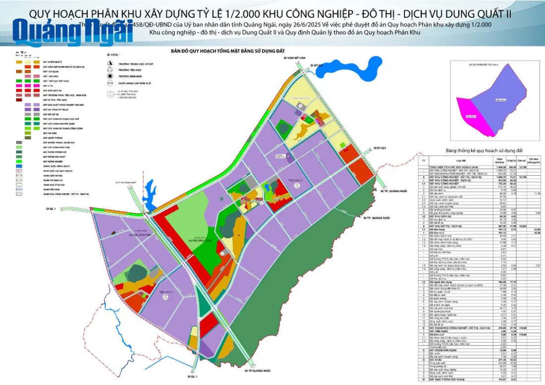 Khu công nghiệp - đô thị - dịch vụ Dung Quất II