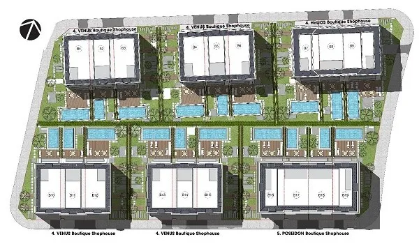 Villas Bãi Trường Riverside