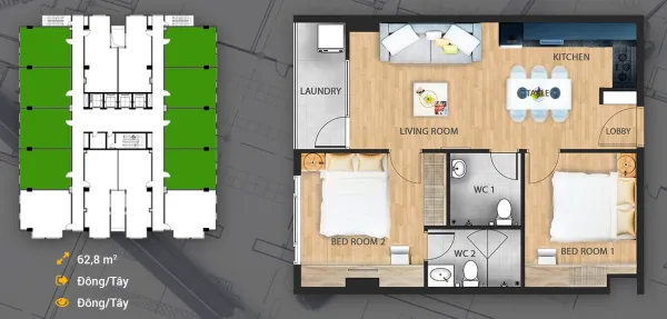 F. Home