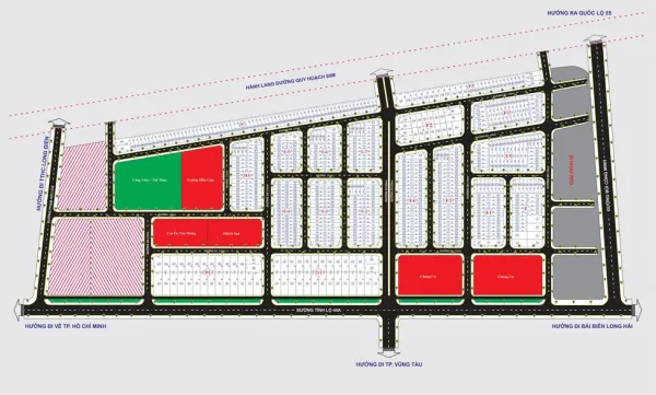 Khu dân cư số 1 – Tây Nam Long Điền