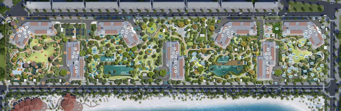 Phân khu Masteri Grand Coast - Ocean Park 2