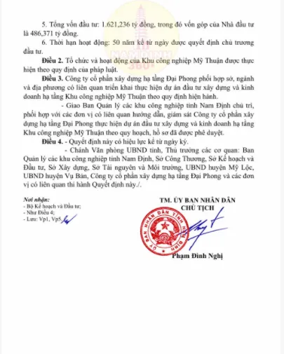 Khu công nghiệp Mỹ Thuận