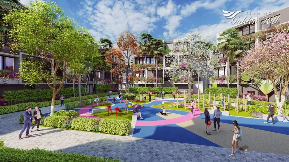 Flamingo Golden Hill