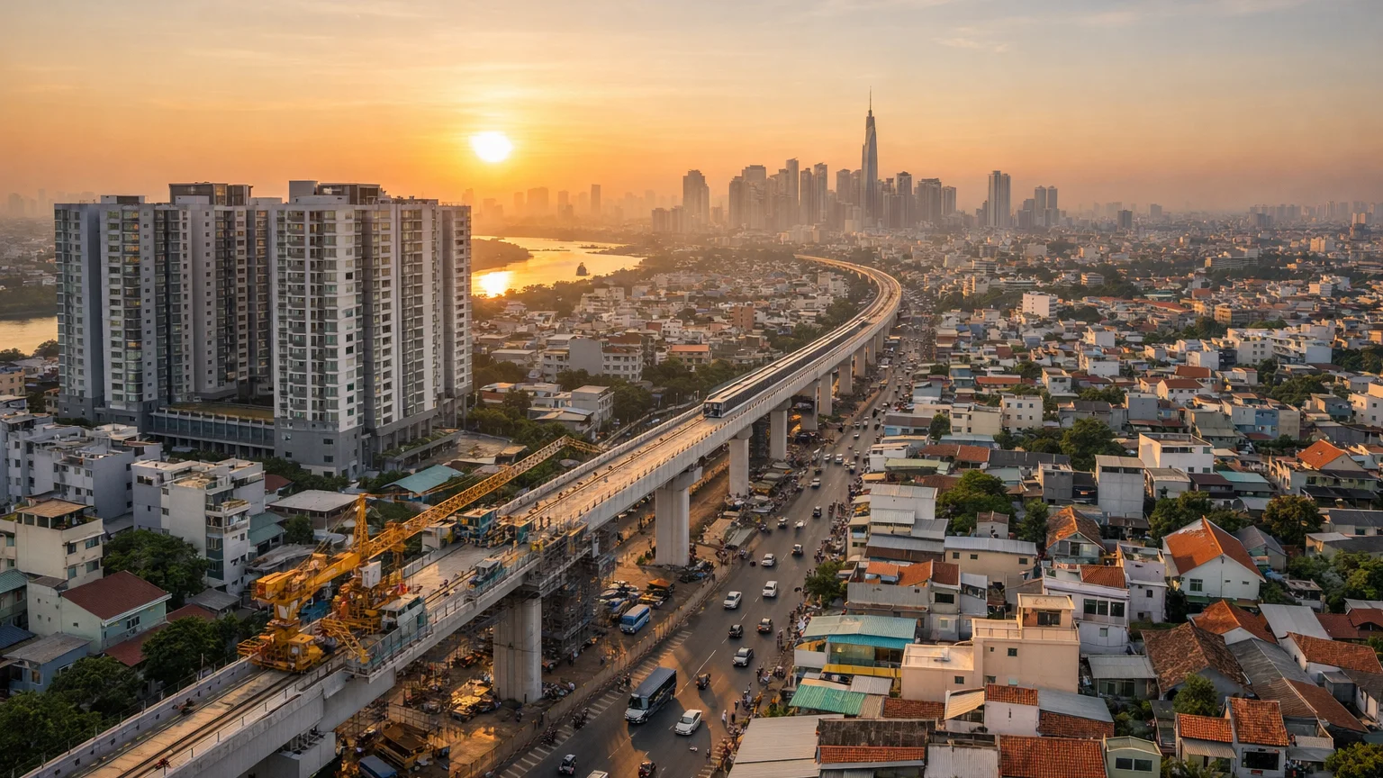 hạ tầng Metro kéo giá nhà vùng ven tăng 2026