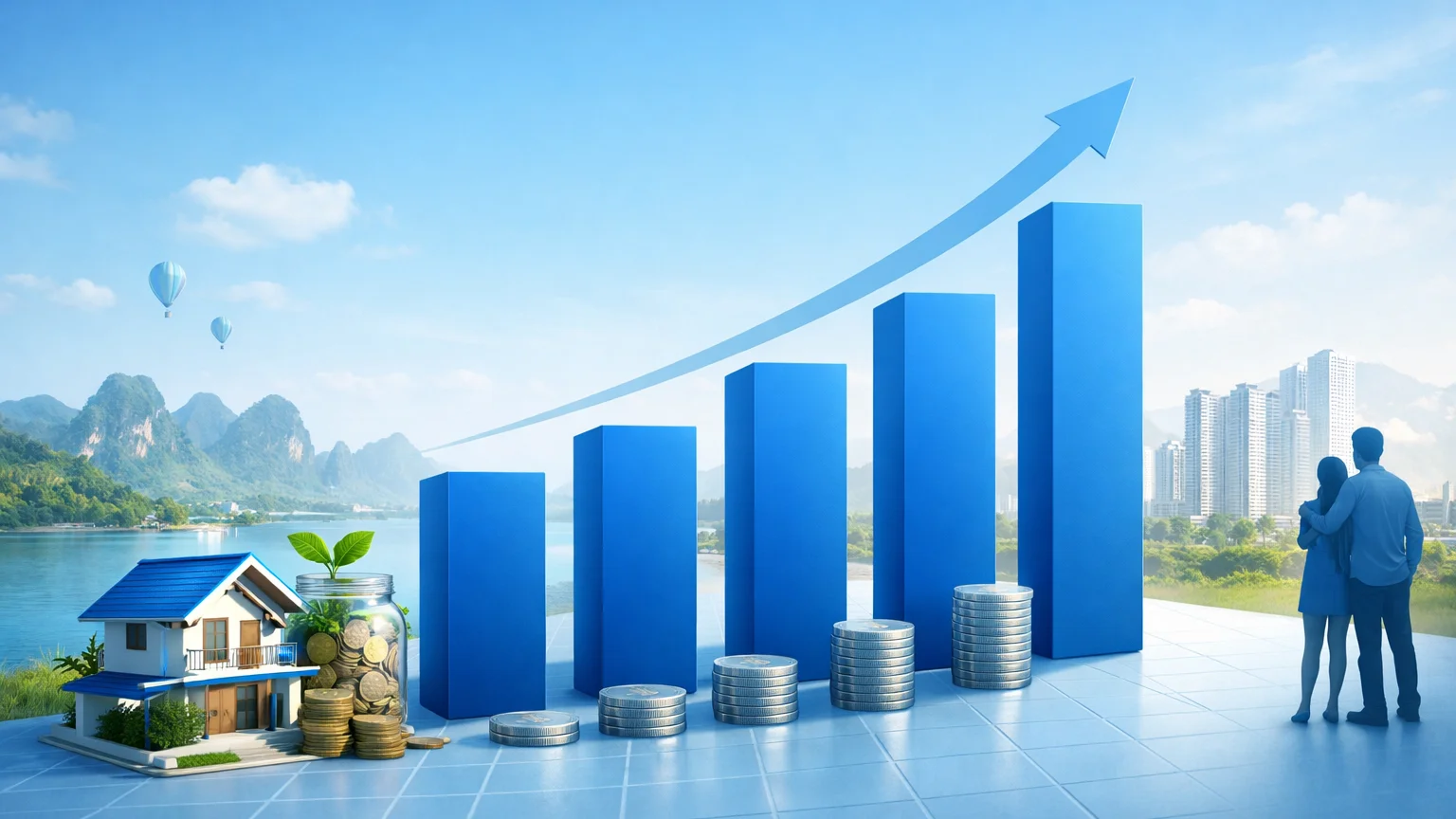 biểu đồ tích lũy vốn mua nhà trước tuổi 30 năm 2026