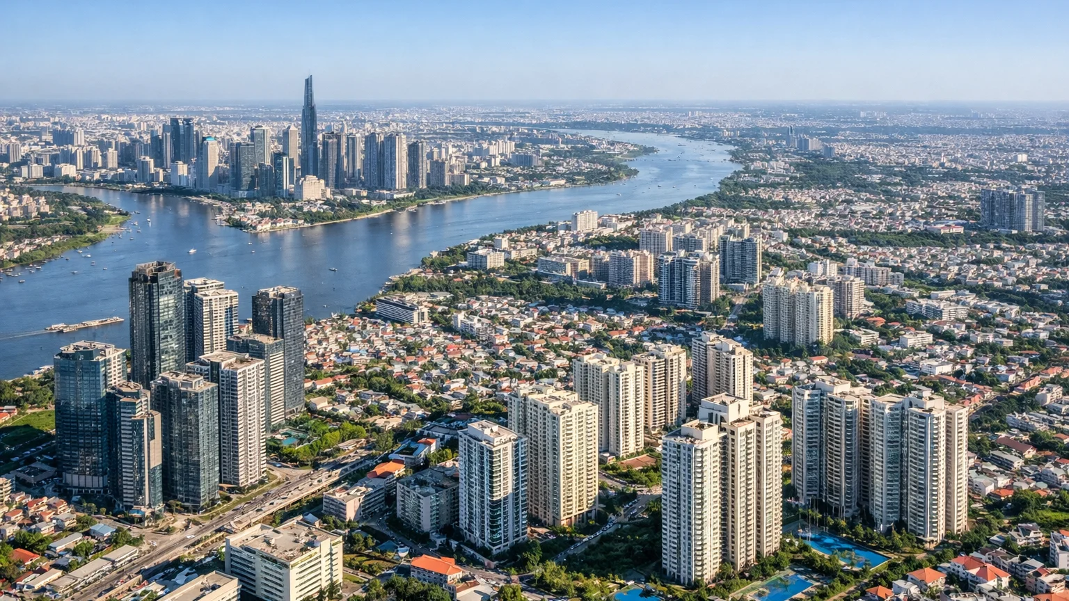 Giá căn hộ TP.HCM theo khu vực 2026