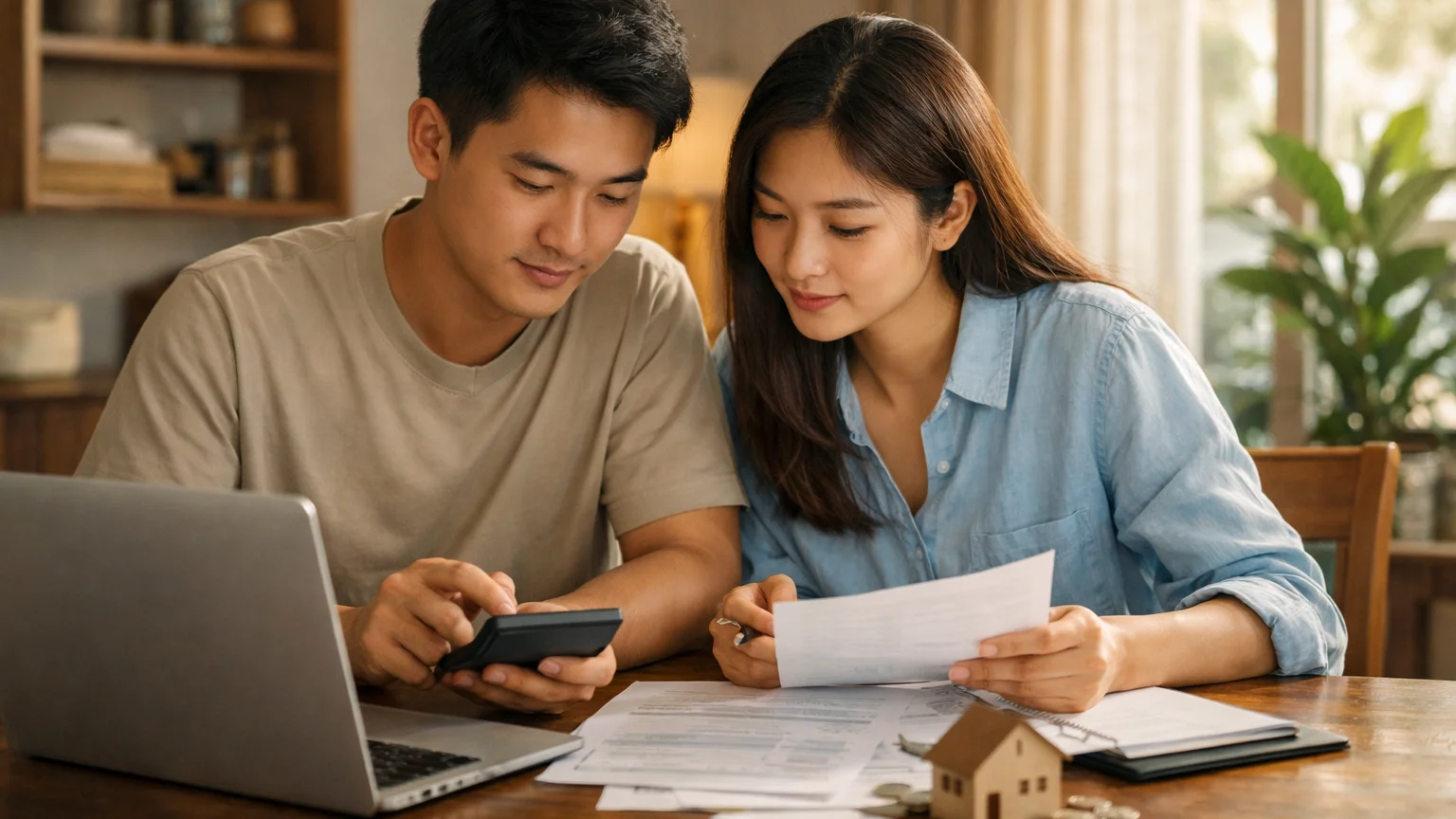 lương 50 triệu mua nhà tính dòng tiền vay ngân hàng