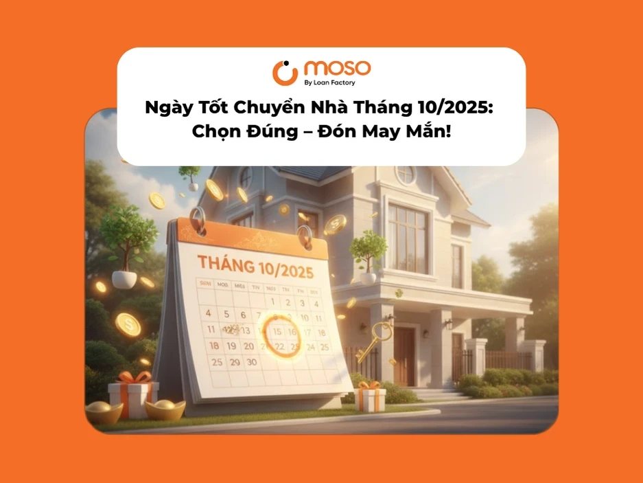 Ngày Tốt Chuyển Nhà Tháng 10/2025: Danh Sách Chuẩn & Bí Quyết Mua – Chuyển Nhà May Mắn Cùng MOSO.vn