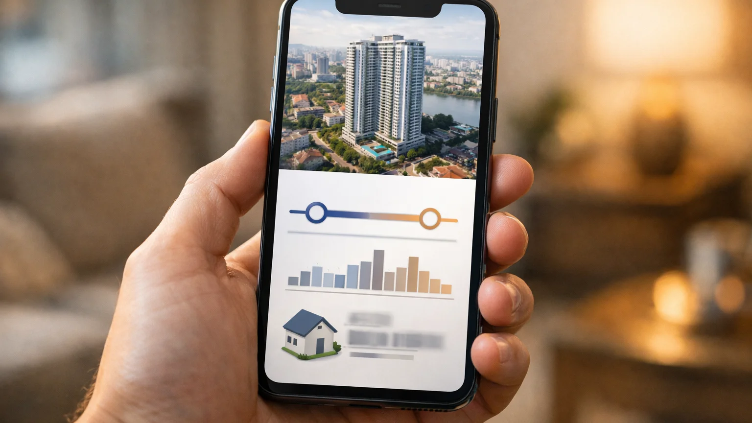 proptech bất động sản việt nam 2026 + giao diện định giá ai tren dien thoai