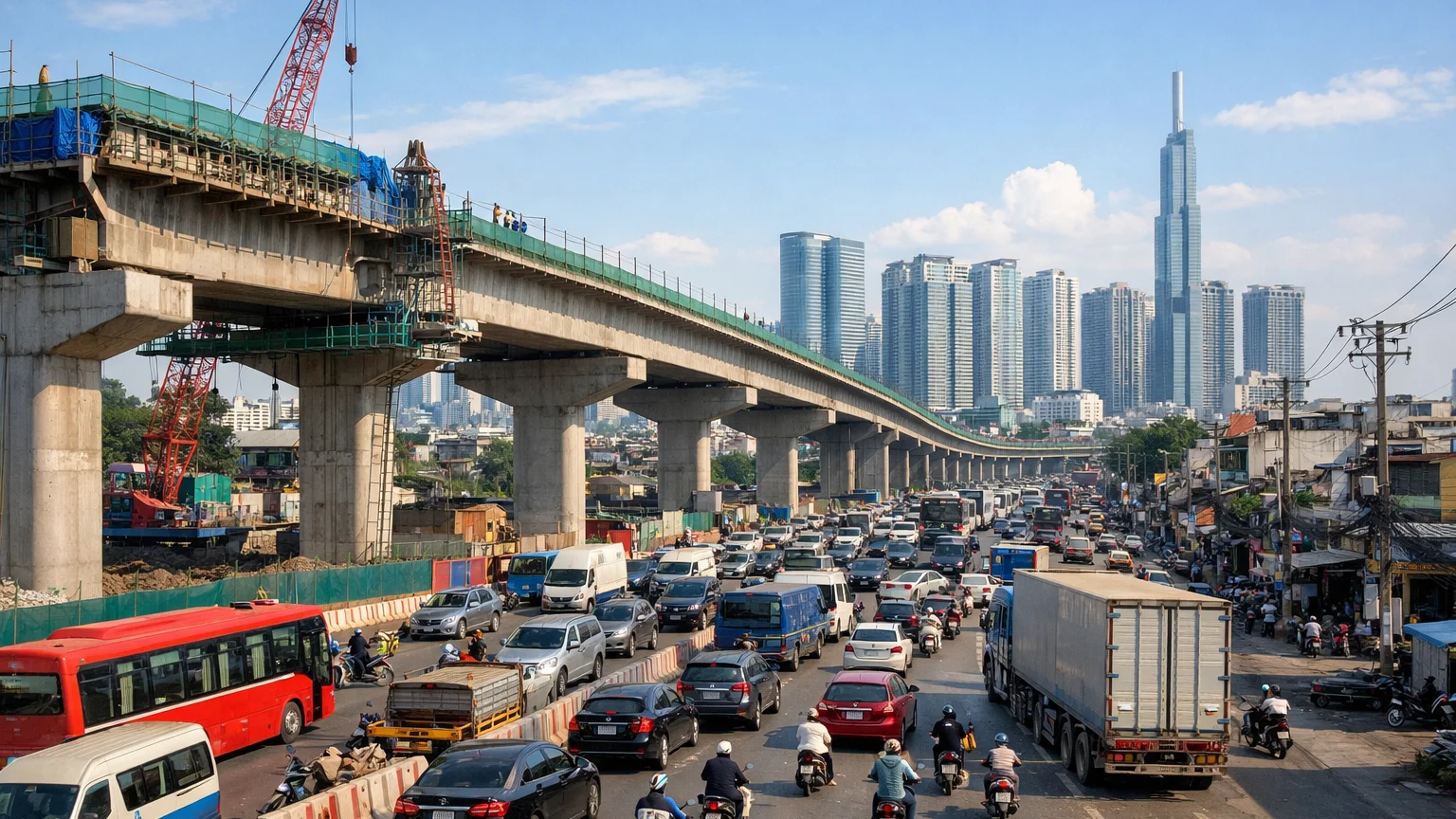 Quốc lộ 13 mở rộng Thủ Đức phối cảnh thực tế năm 2026