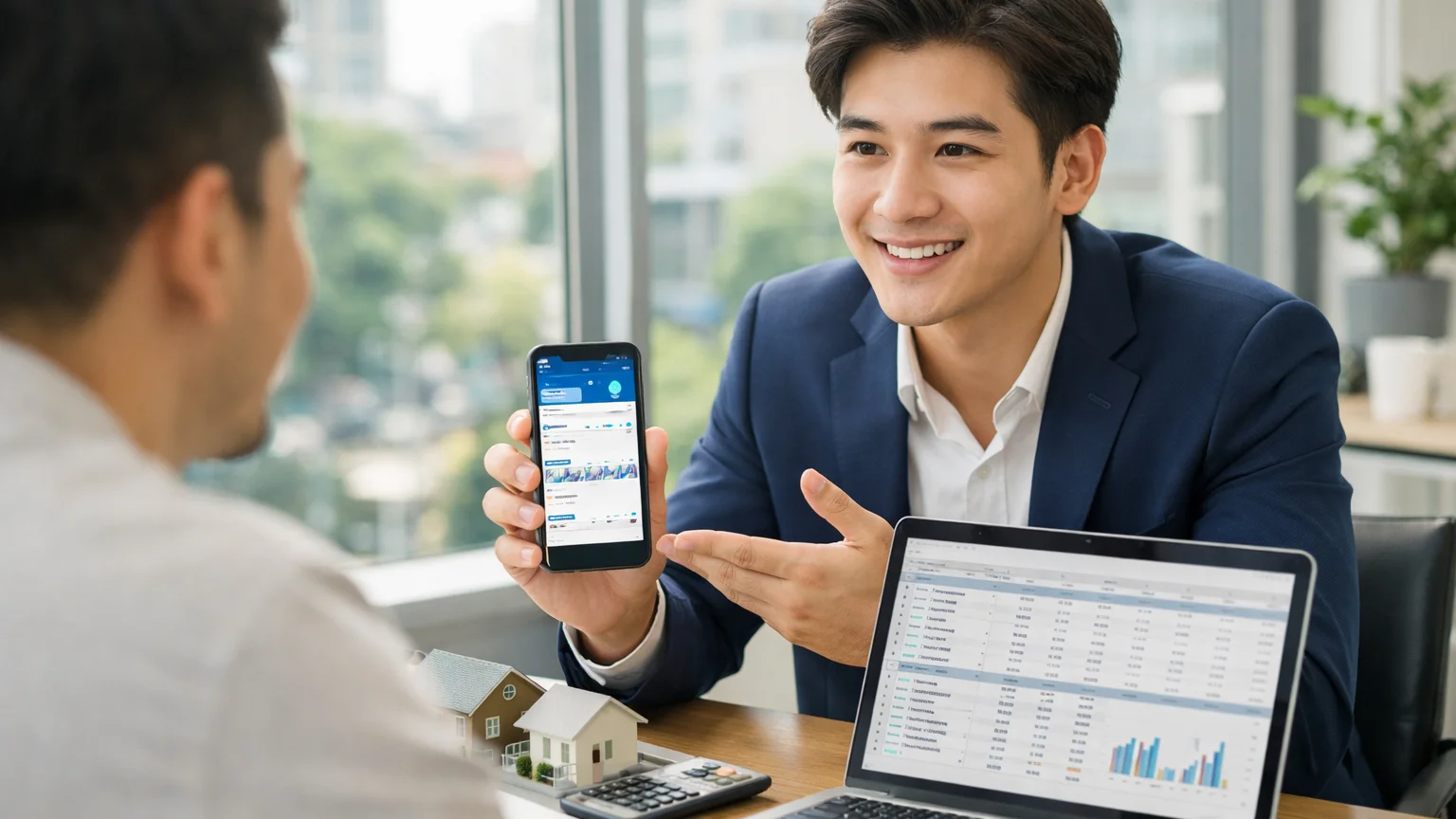 môi giới bất động sản kê khai thu nhập qua app MOSO moi gioi bat dong san ke khai MOSO