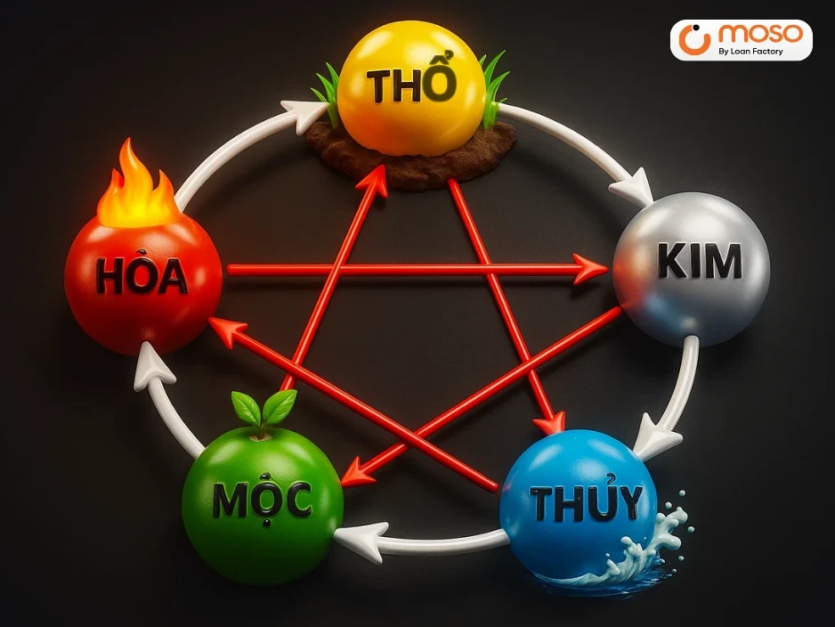 Quy Luật Ngũ Hành Trong Phong Thủy Nhà Ở