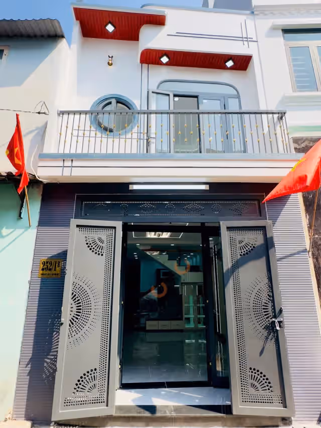Bán nhà hẻm 252/1B Hiệp Thành 17, khu phố 2 Quận 12, TP.HCM – 2 phòng ngủ, giá 4.9 tỷ
