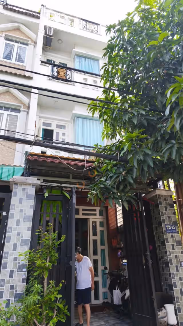 Bán nhà hẻm 92/45 Phạm Đức Sơn Quận 8, TP.HCM – 4 phòng ngủ, giá 6.8 tỷ